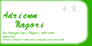 adrienn magori business card